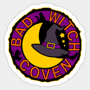 Bad  Witch Coven Sticker